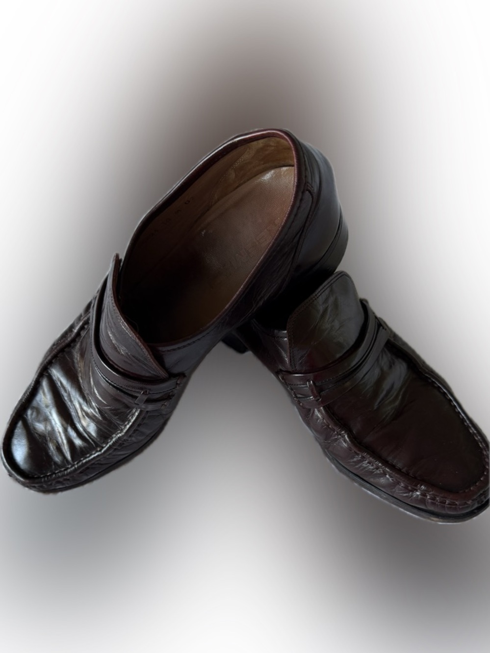 Vintage Freeman USA Leather Loafers | Classic Dark Brown | Men’s Size 10
